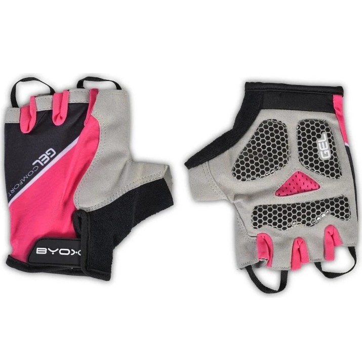 Mănuși velo Byox S Pink (AU201)