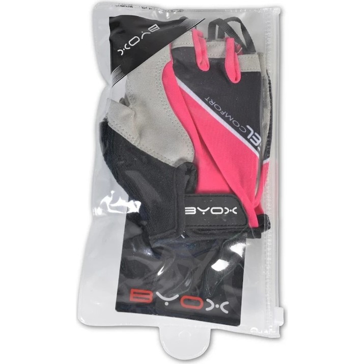 Mănuși velo Byox S Pink (AU201)