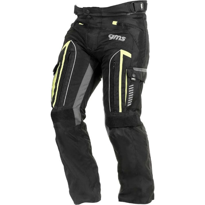 Мотоштаны GMS Everest Black/Anthracite/Yellow (ZG65308-395-XL)