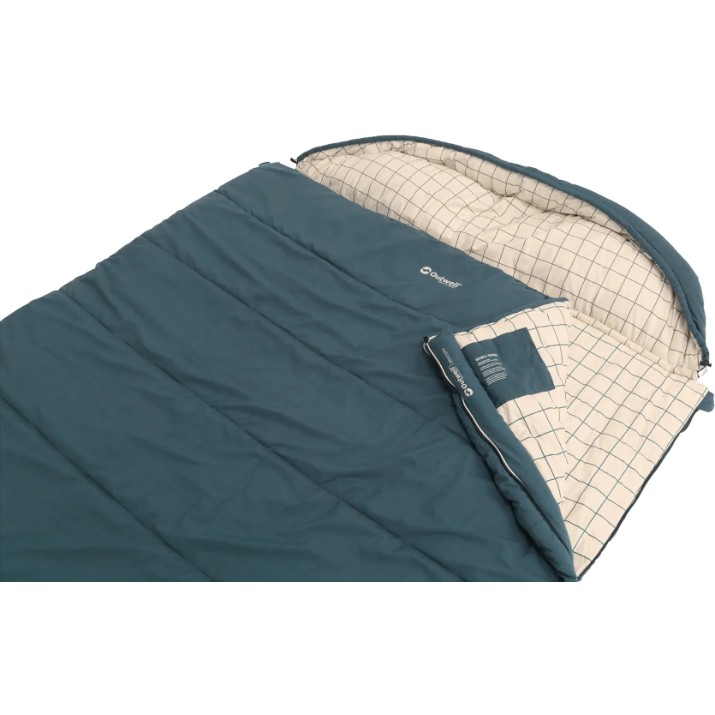 Sac de dormit Outwell Camper Lux Double Blue (230505)