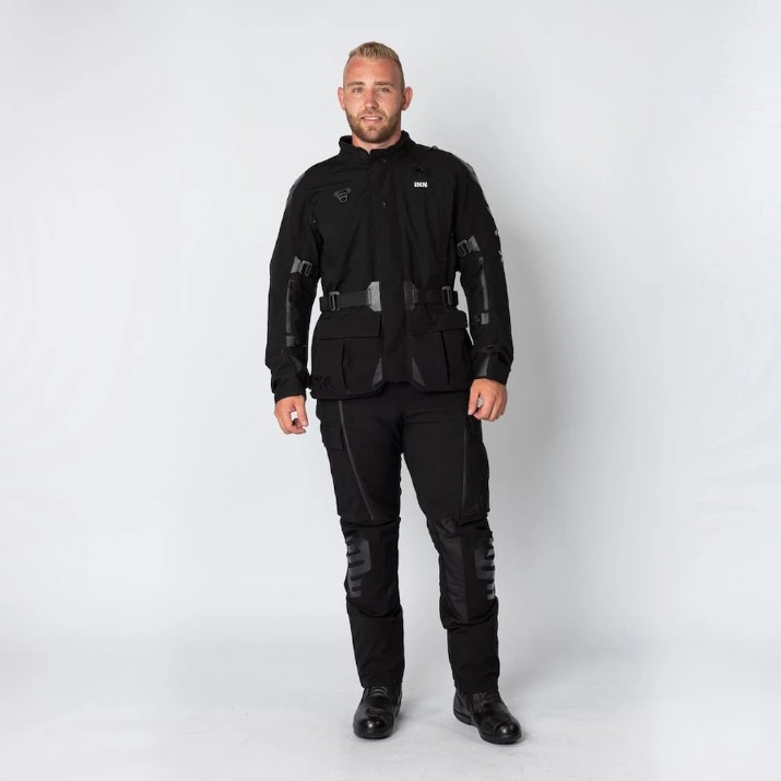 Pantaloni de moto iXS Venture-STX 1.0 Laminated Black (X2-015405-003-M)