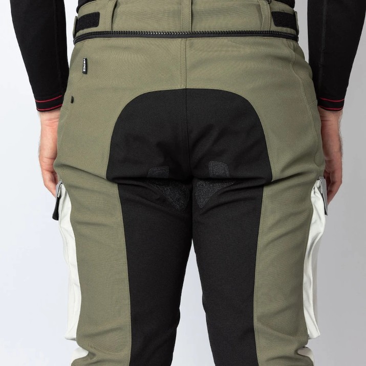 Pantaloni de moto iXS Venture-STX 1.0 Laminated Olive/Light Grey (X2-015405-079-M)
