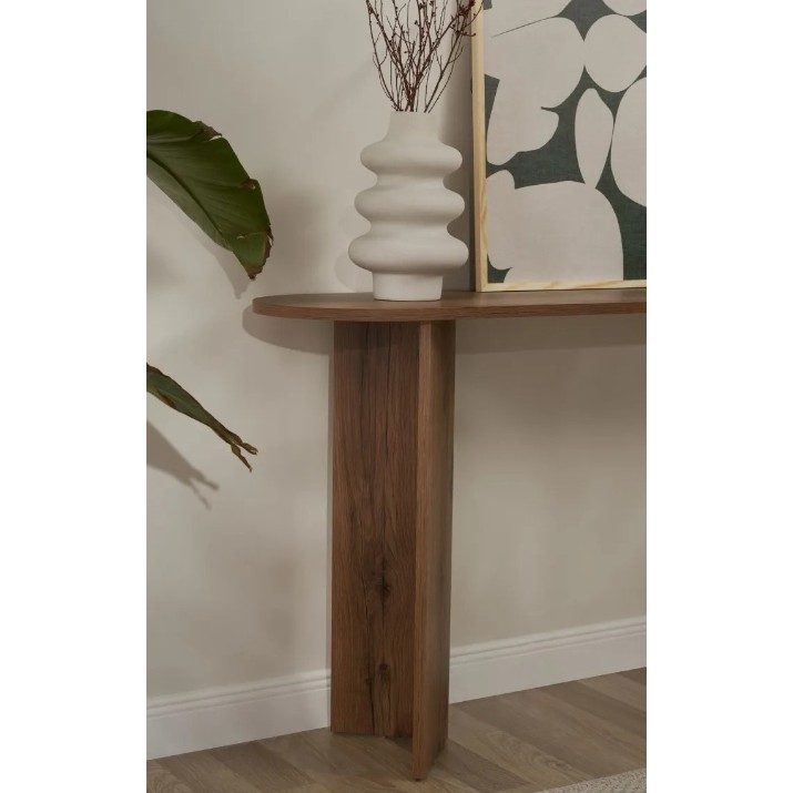 Masă consolă Trendy Sira VNT Walnut 150x75x35cm (GTR008186)