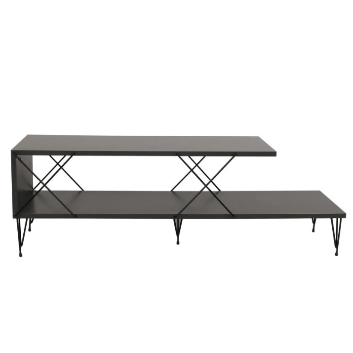 Comodă TV Trendy Strada 120x40x30cm Anthracite (GTR000208)