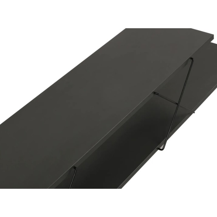 Comodă TV Trendy Strada 120x40x30cm Anthracite (GTR000208)