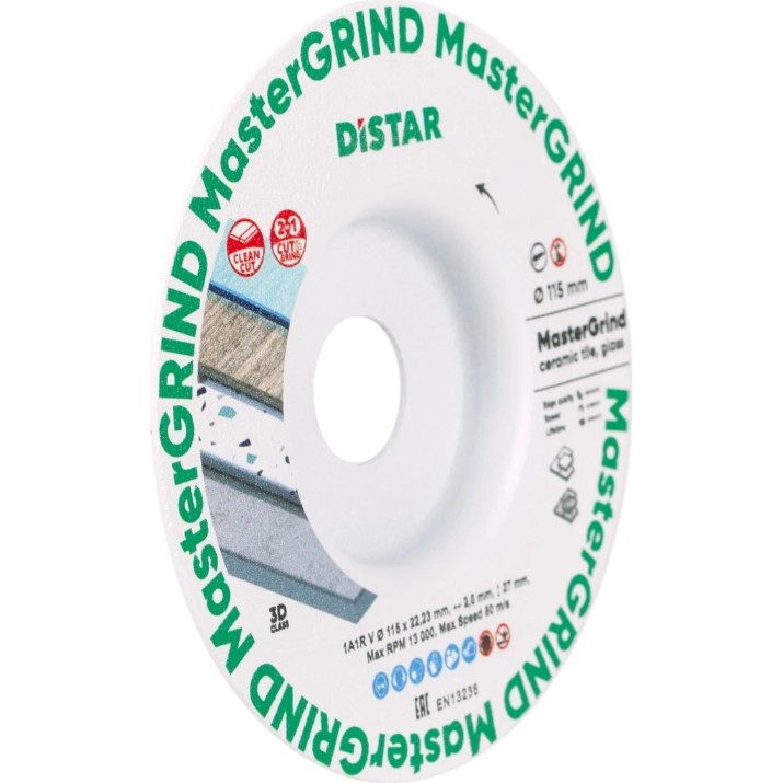 Диск для резки Distar 1A1R-V MasterGRIND d115x22.23mm (87015424065)