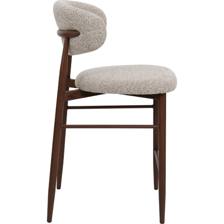 Scaun de bar Deco Meridian Light Brown/Wood