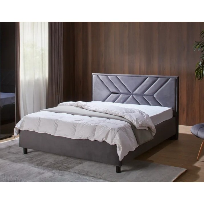 Кровать Ambianta Dally 1.6m Graphite