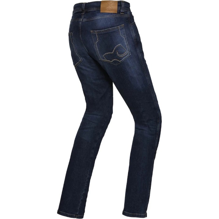 Pantaloni de moto iXS Classic AR Damen Jeans Clarkson Blue (X63034-004-D3032)