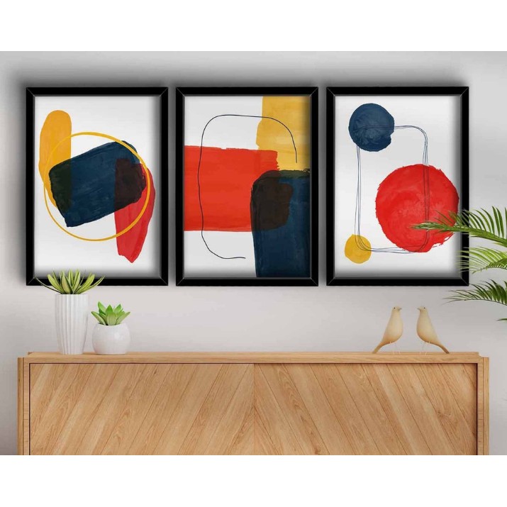 Set de 3 tablouri Wallity 3P3853NISCT-005