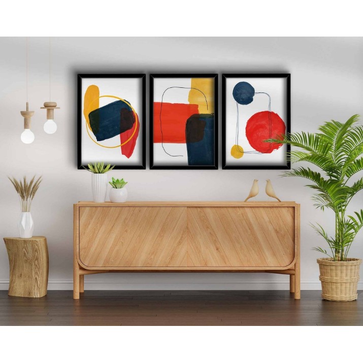 Set de 3 tablouri Wallity 3P3853NISCT-005