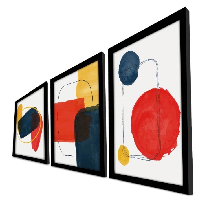 Set de 3 tablouri Wallity 3P3853NISCT-005