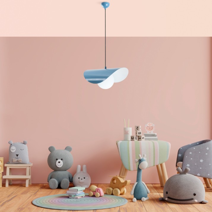Люстра Opviq Vatoz Nus 2866 Light Blue