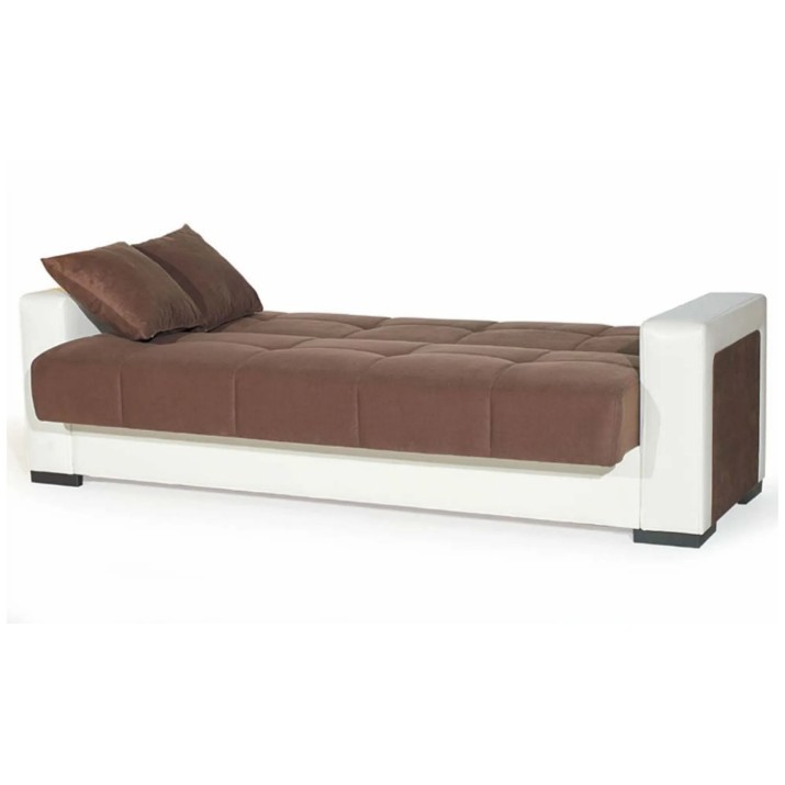 Диван Trendy Marmaris 215x80x80cm Brown/White GTR008873