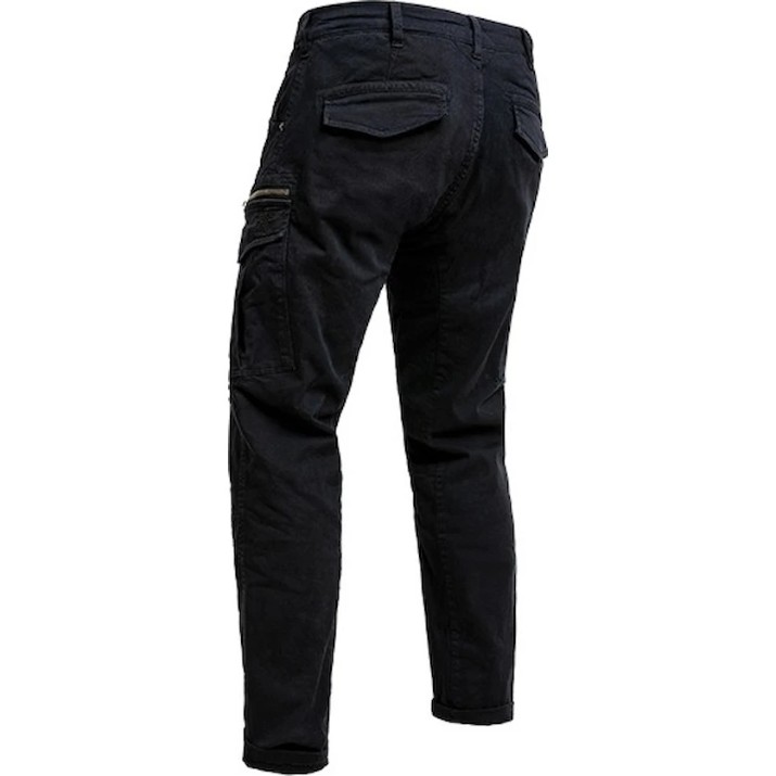 Pantaloni de moto John Doe Cargo Stroker Black-XTM (JDC5001-25/30-XTM)