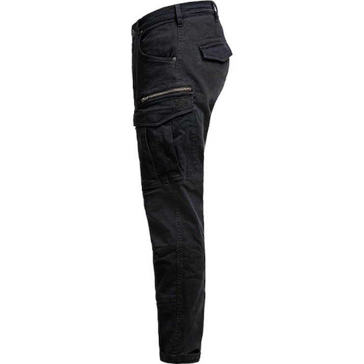 Pantaloni de moto John Doe Cargo Stroker Black-XTM (JDC5001-27/32-XTM)