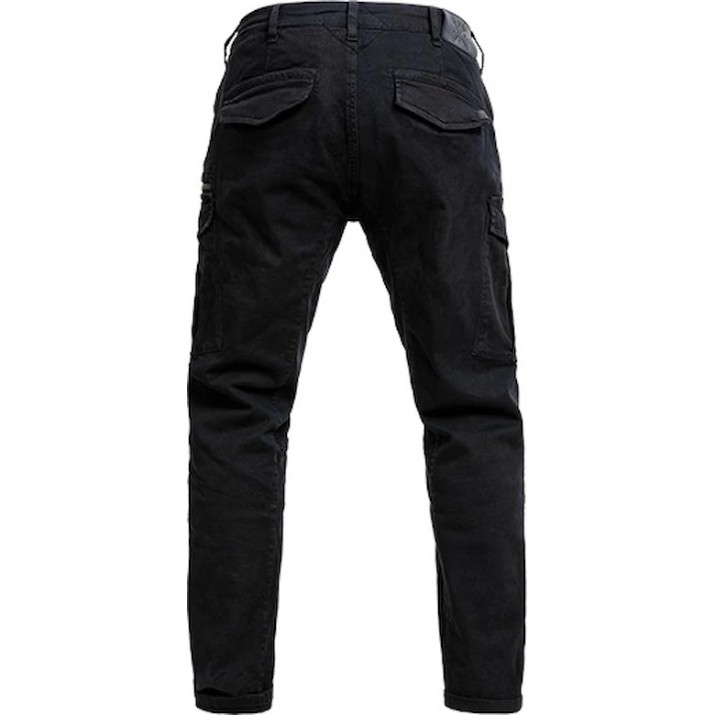 Pantaloni de moto John Doe Cargo Stroker Black-XTM (JDC5001-28/30-XTM)