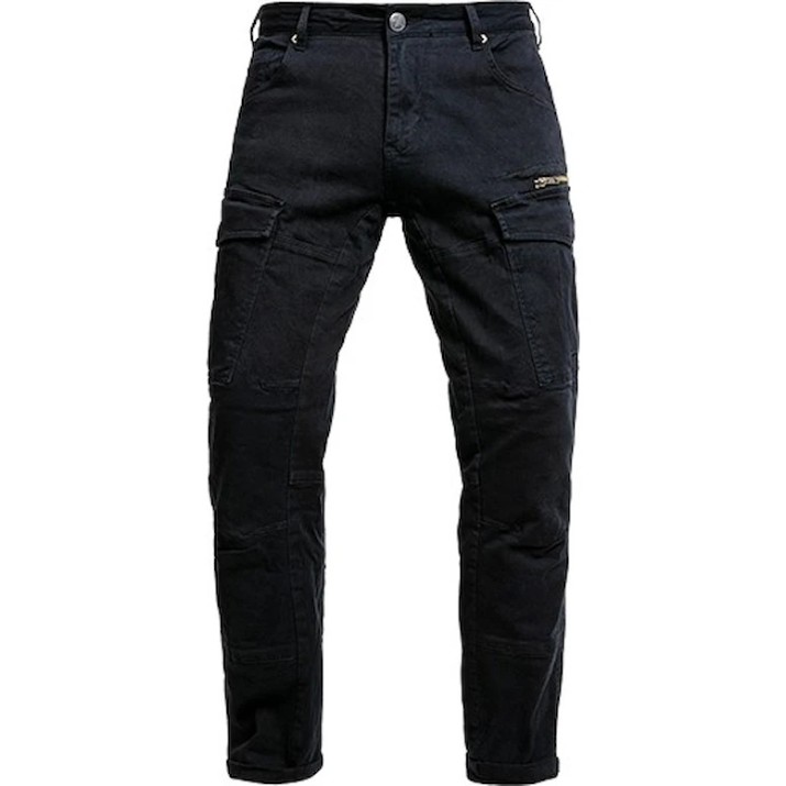 Pantaloni de moto John Doe Cargo Stroker Black-XTM (JDC5001-28/30-XTM)