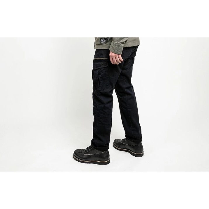 Pantaloni de moto John Doe Cargo Stroker Black-XTM (JDC5001-30/30-XTM)