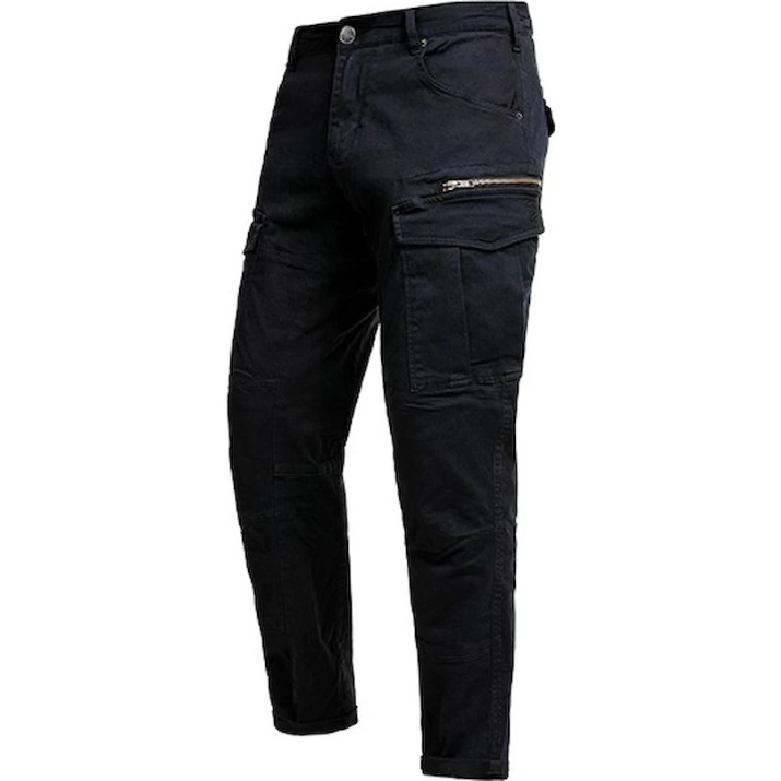 Pantaloni de moto John Doe Cargo Stroker Black-XTM (JDC5001-31/30-XTM)