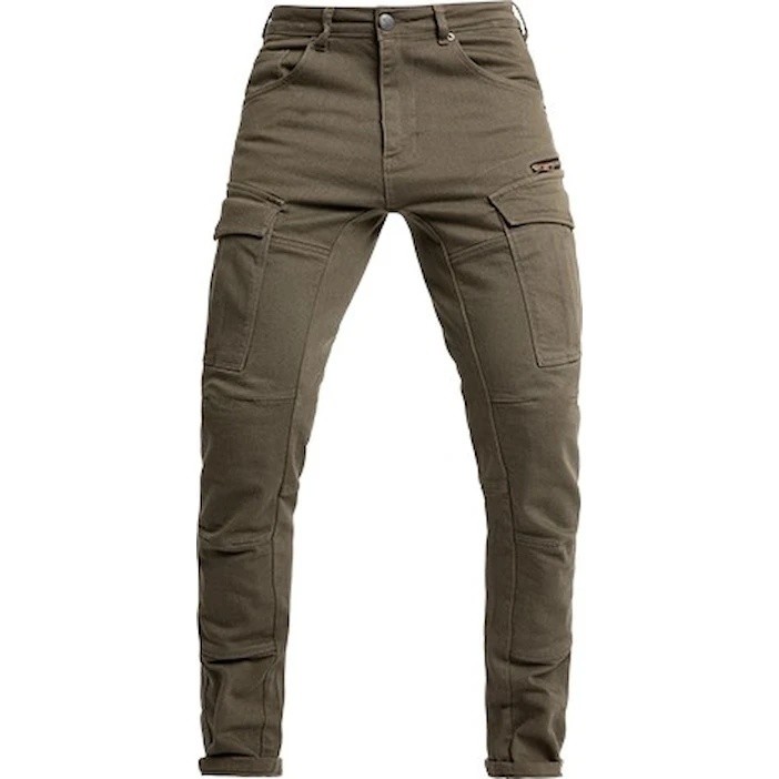 Pantaloni de moto John Doe Defender Mono Olive (MJDC5003-32/32)