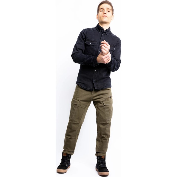Мотоштаны John Doe Defender Mono Olive (MJDC5003-38/32)
