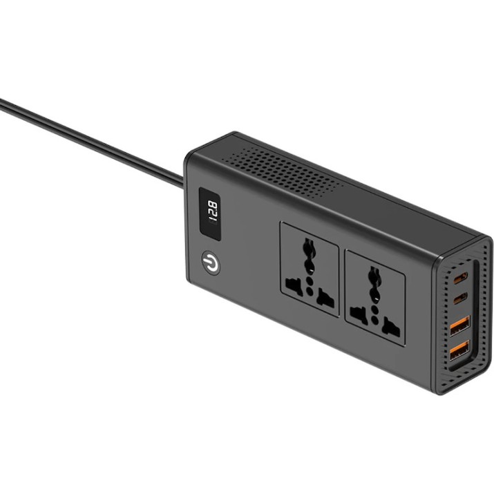 Încărcător auto XO CZ027 200W Black