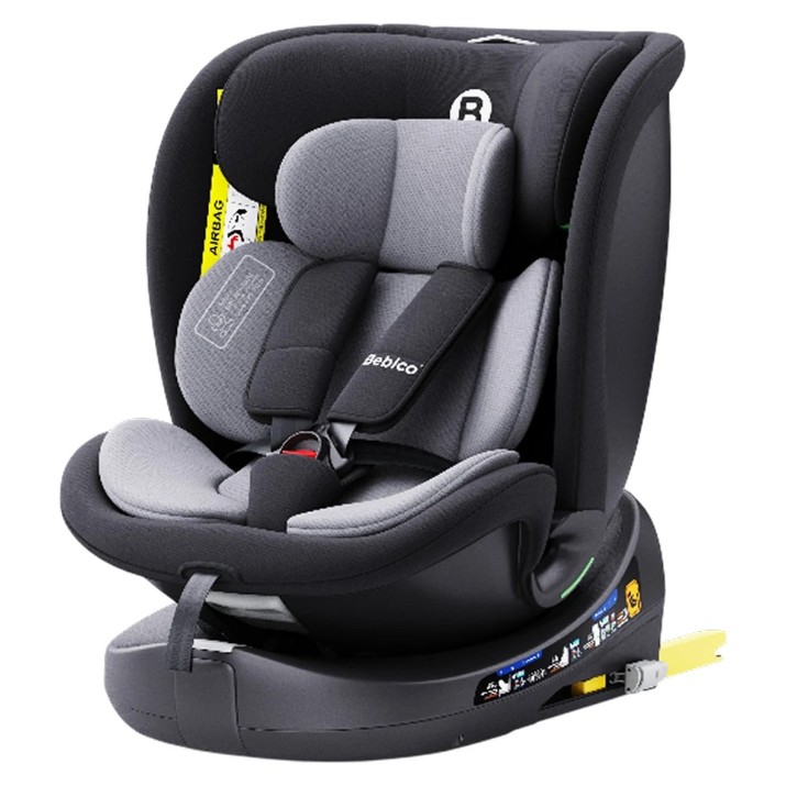 Scaun auto pentru copii Bebico Dark Gray (C011)