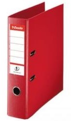 Папка-регистратор Esselte Standard А5/7.5 PP Red