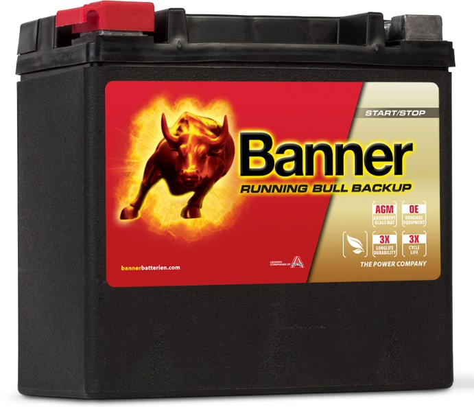 Автомобильный аккумулятор Banner Running Bull BackUp 514 00/AUX 14