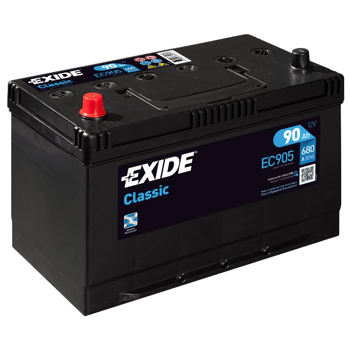 Acumulatoar auto Exide Classic EC905