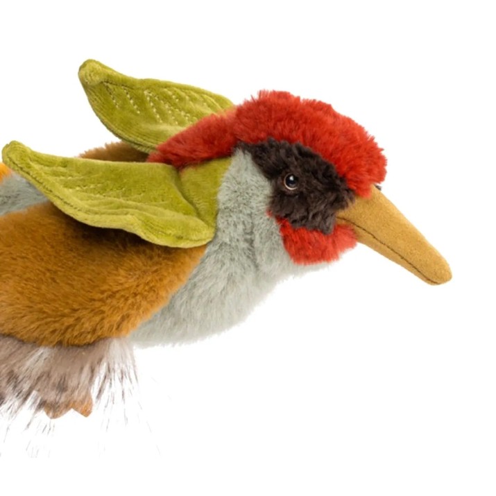 Jucărie de pluș Moulin Roty Green Woodpecker (MR719047)