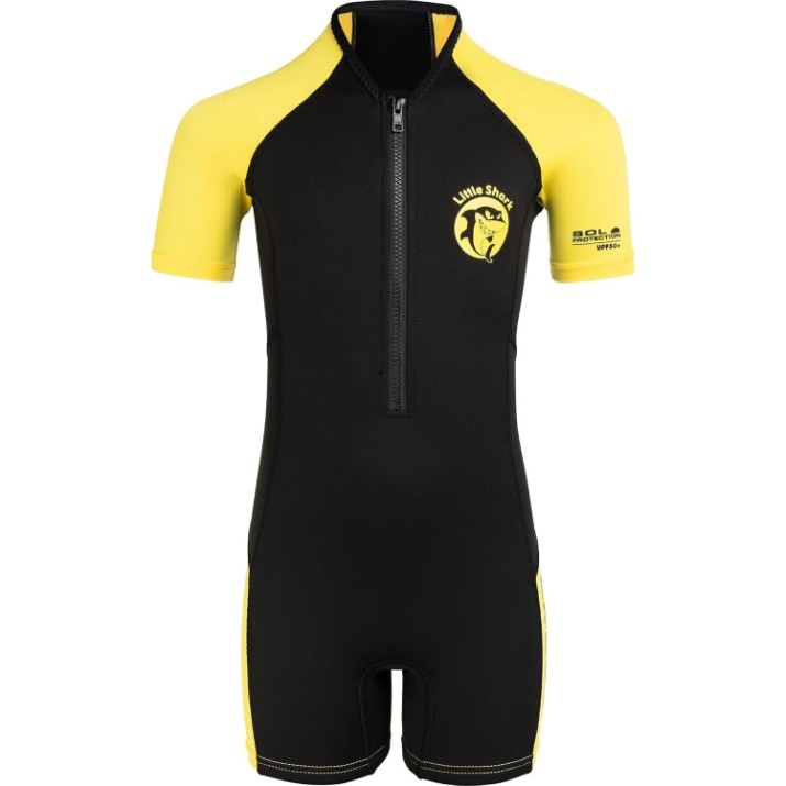 Гидрокостюм Cressi Little Shark Jr Shorty Wetsuit S/L 2mm Black/Yellow Y 7/8(XDG003205)