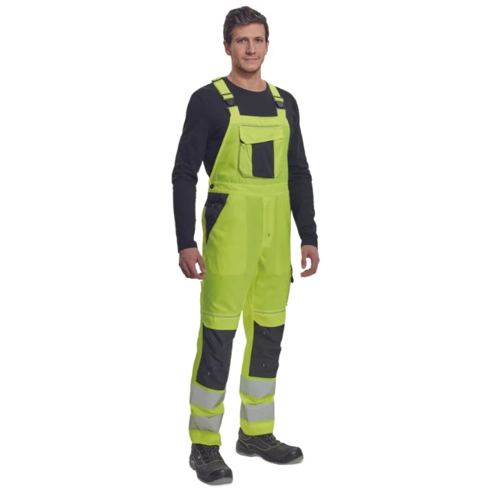 Полукомбинезон рабочий Cerva Max Vivo HV 035300417 Yellow s.50