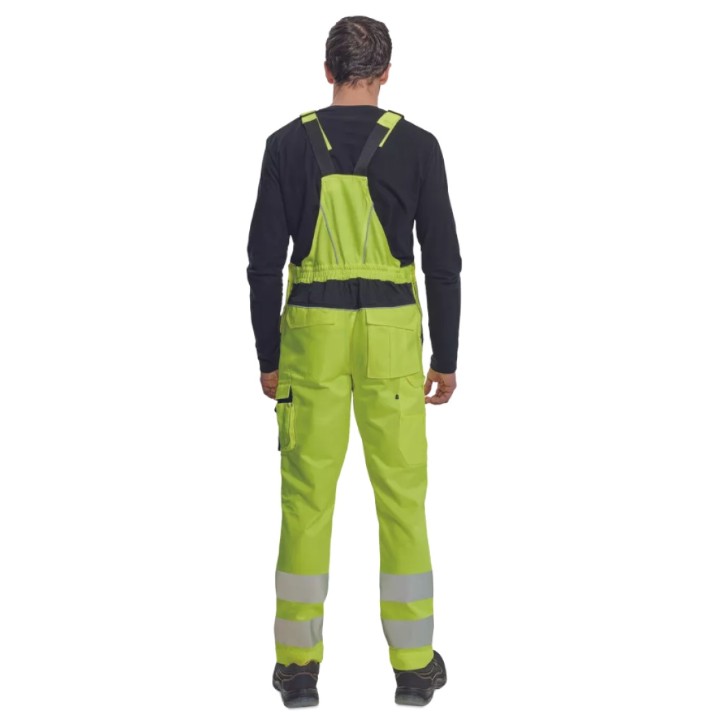 Полукомбинезон рабочий Cerva Max Vivo HV 035300417 Yellow s.50