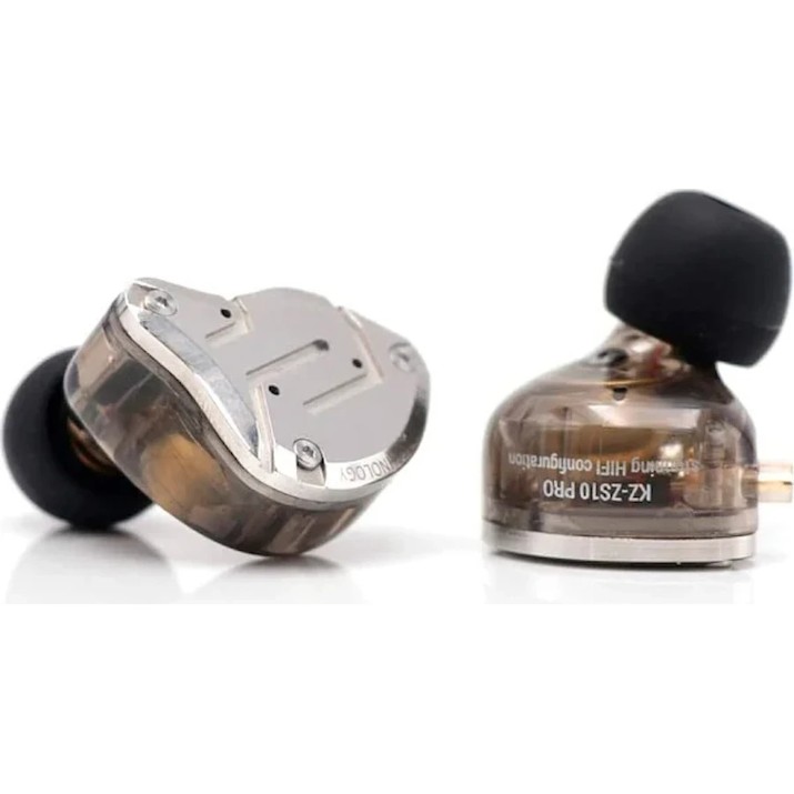 Căşti KZ Acoustic ZS10 PRO Silver-Black