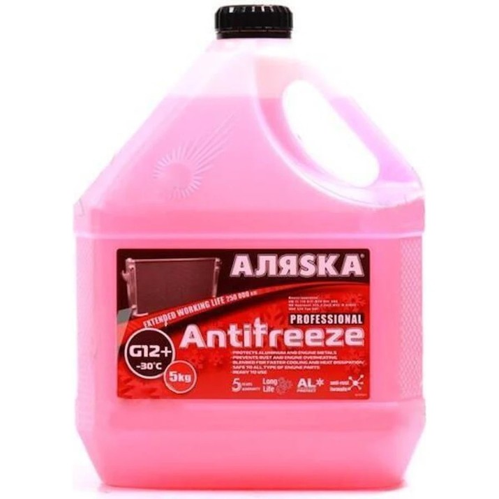 Антифриз Аляска G12+ -30 Red 5kg 