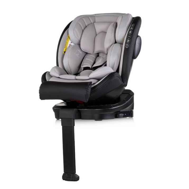 Детское автокресло Chipolino Hypnotic Plus I-Size Isofix 360 40-150cm Platinum (STKHYPS0262PL)