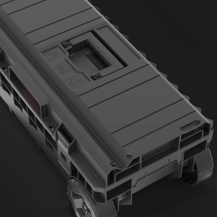 Органайзер для инструментов QBrick Longer Basic Patrol (5901238246251)
