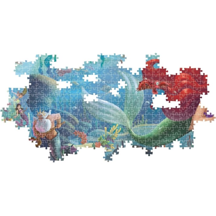 Пазл Clementoni 1000 Panorama The Little Mermaid (39893) 