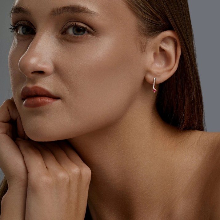 Серьги SOLOVOV JEWELRY 51-220-01067-2 2,25g