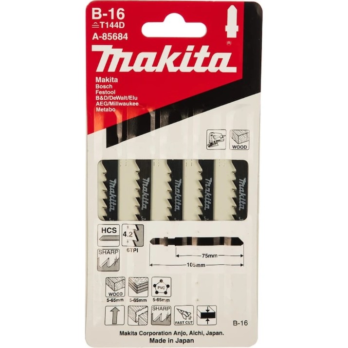 Полотно для пилы Makita A-85684