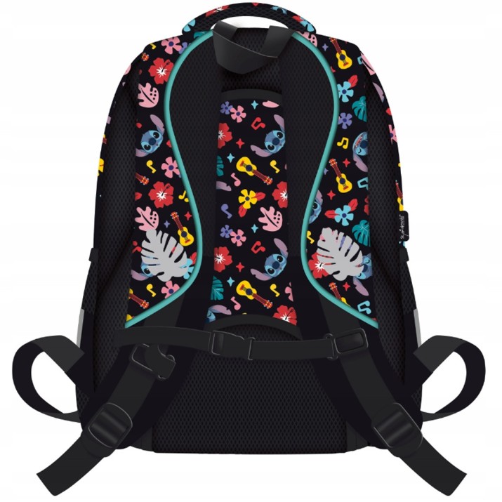 Rucsac școlar Bambino Stitch Black Aloha (56806)