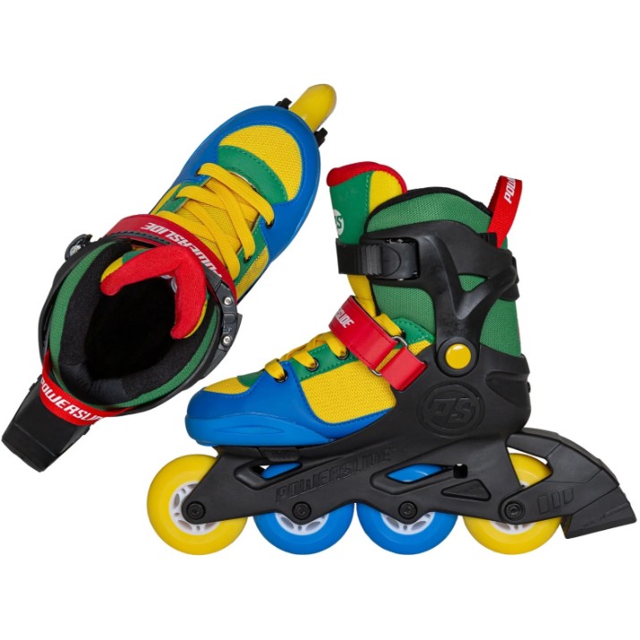 Роликовые коньки Powerslide Rocket Motley, s.33-36