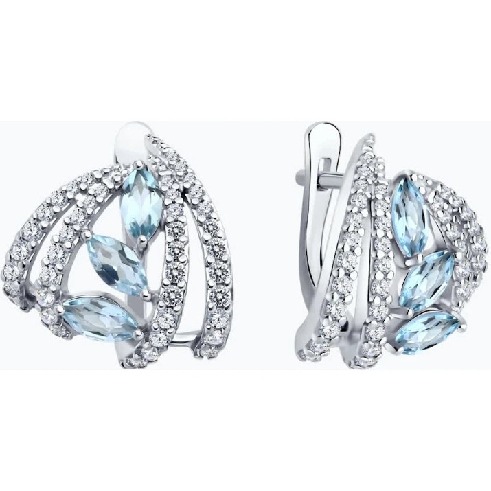 Серьги SOLOVOV JEWELRY 92023053 5,76g