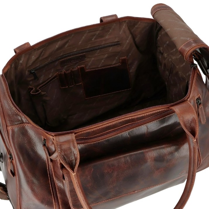 Geantă Greenburry Rugged Trolley Traveller Leder 1316T-25