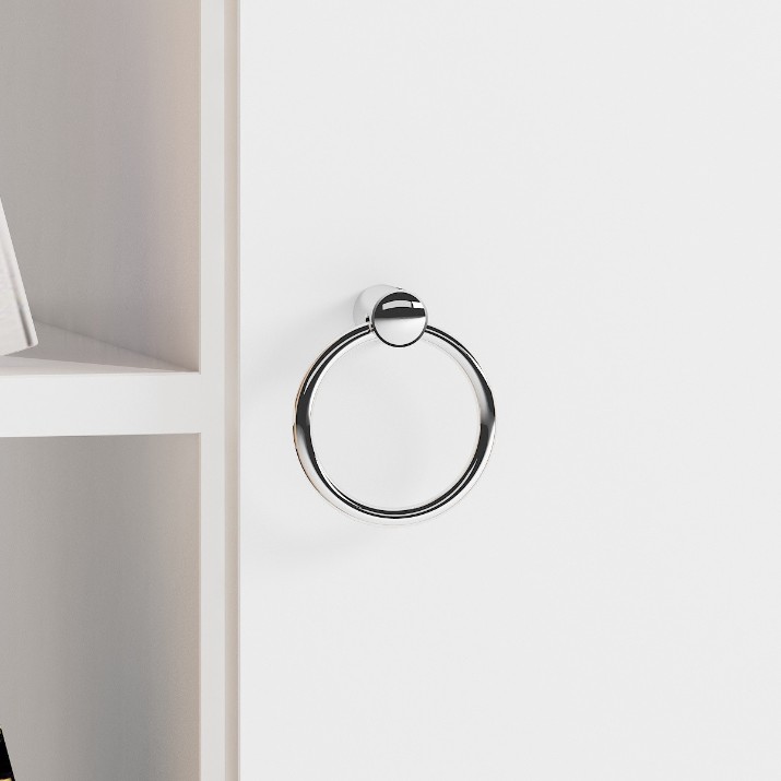 Шкаф для ванной Hanah Home Lagomood Ruby Oak White