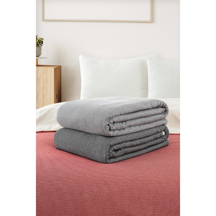 Плед L'Essentiel Likya Grey