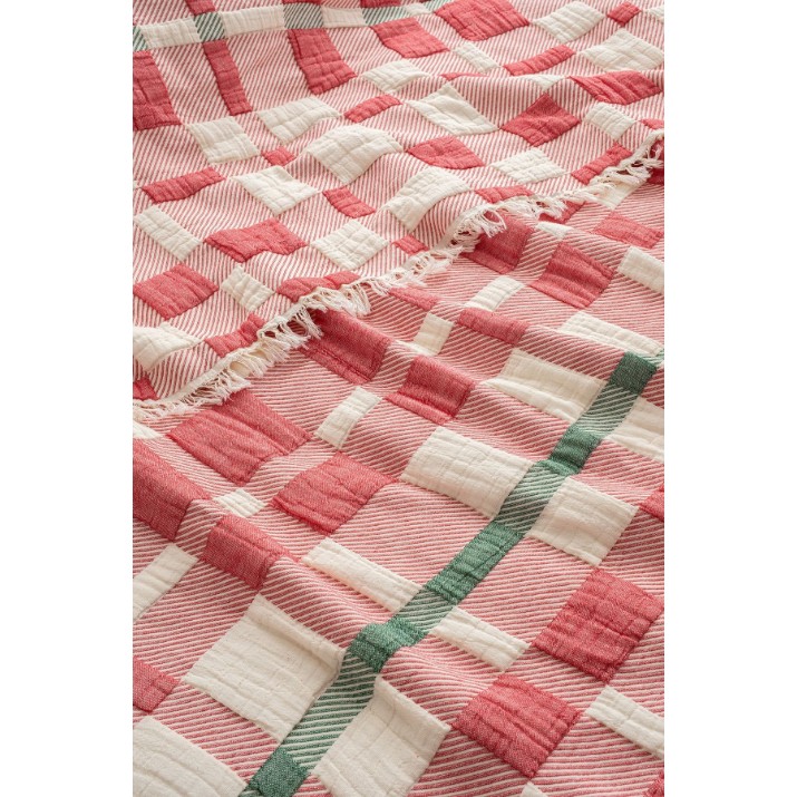 Одеяло L'Essentiel Ekose Red