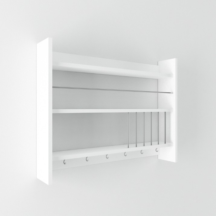 Настенные полки Hanah Home Kolin White